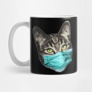 covid cat Mug